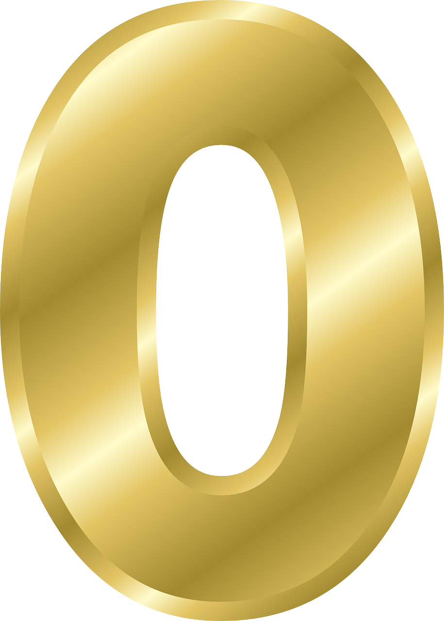 Alphabet Gold Transparent PNG Image