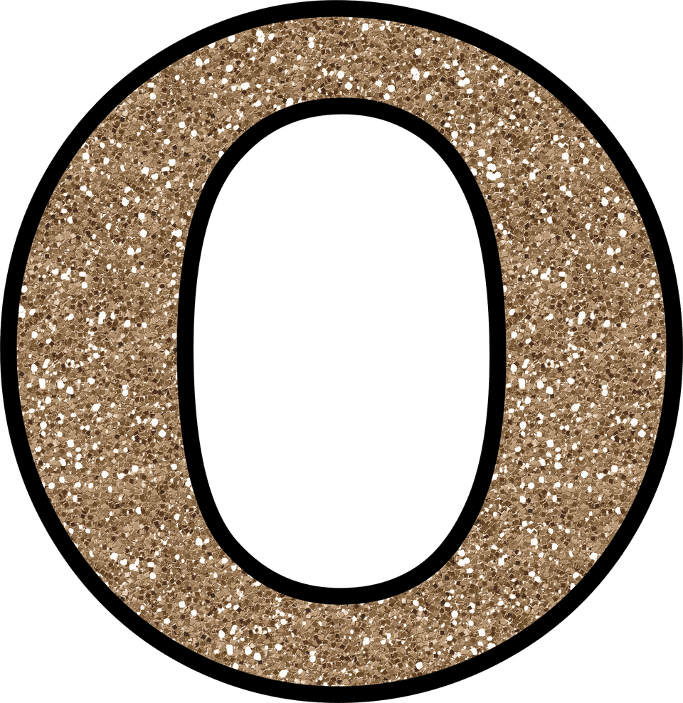 Alphabet Glitter Transparent PNG Image
