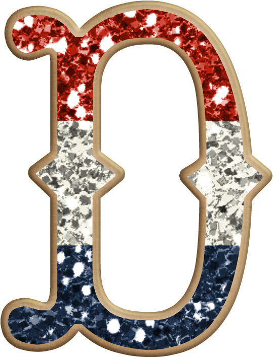 Alphabet Glitter Transparent PNG Image