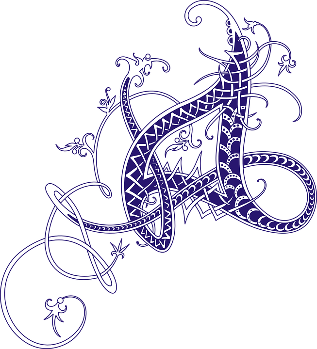 Stylish Alphabet File Transparent PNG Image