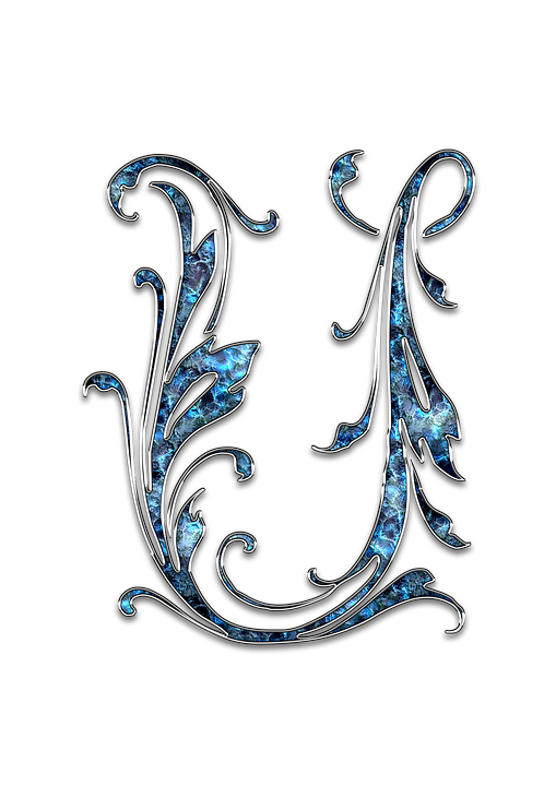 Stylish Vector Alphabet Transparent PNG Image