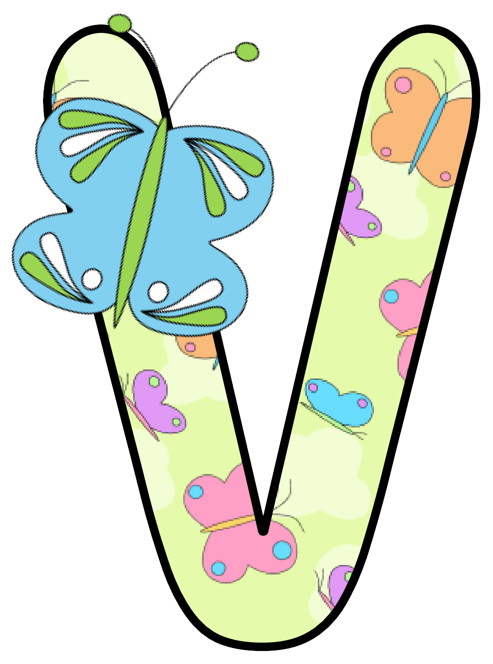 Cute Alphabet Transparent PNG Image