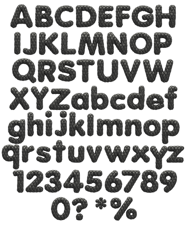 Alphabet Black Transparent PNG Image