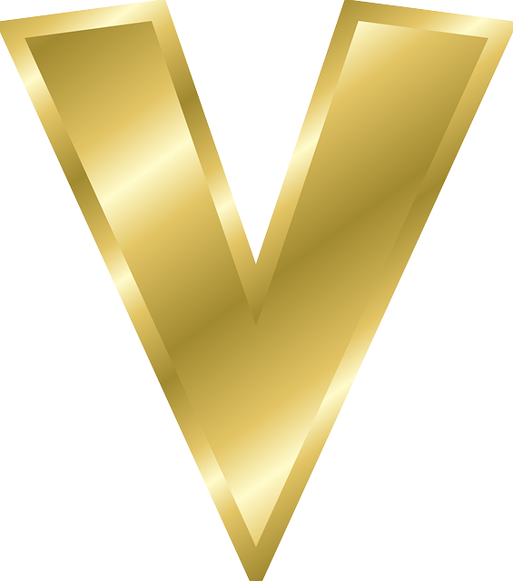 Alphabet Gold Transparent PNG Image