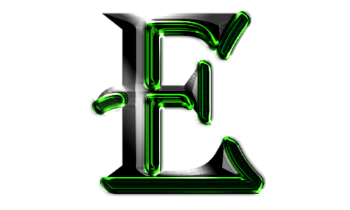 Stylish Vector Alphabet Transparent PNG Image
