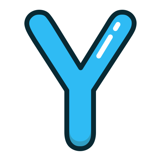 Y Letter Transparent PNG Image