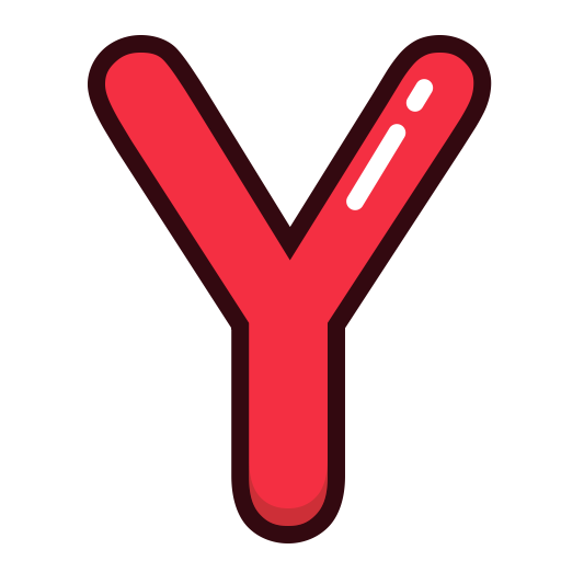 Y Letter Transparent PNG Image