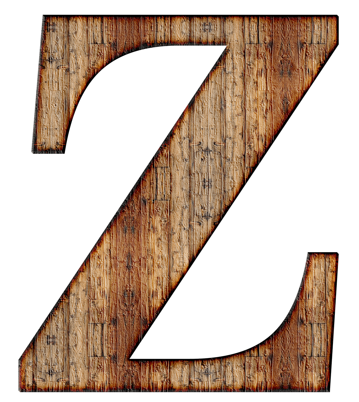 Z Letter Transparent PNG Image