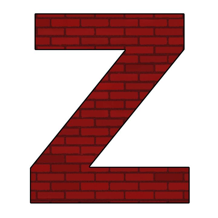 Z Letter Transparent PNG Image