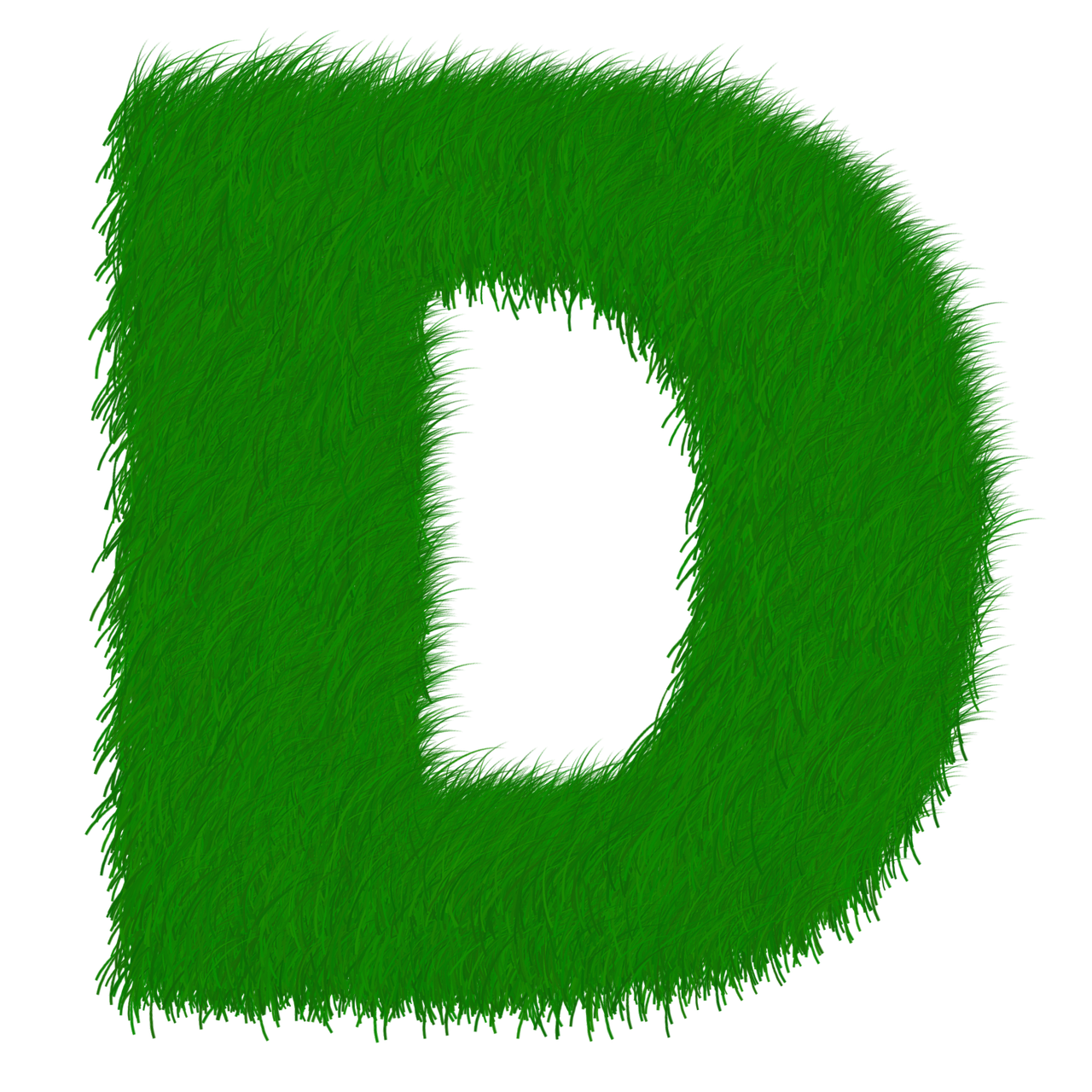 D Letter Transparent PNG Image