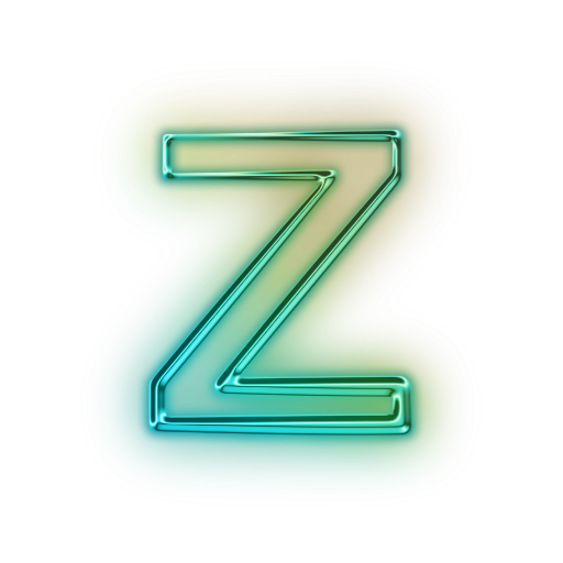Z Letter Transparent PNG Image