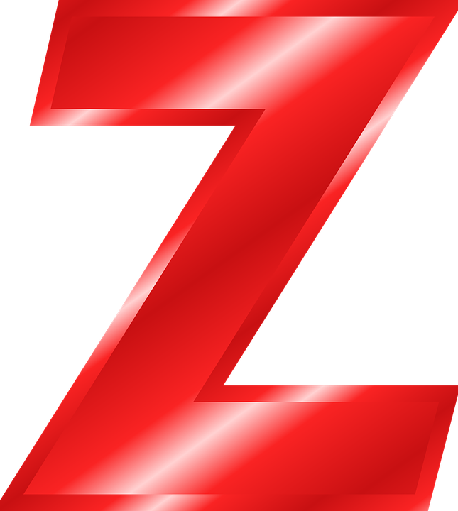 Z Letter Transparent PNG Image