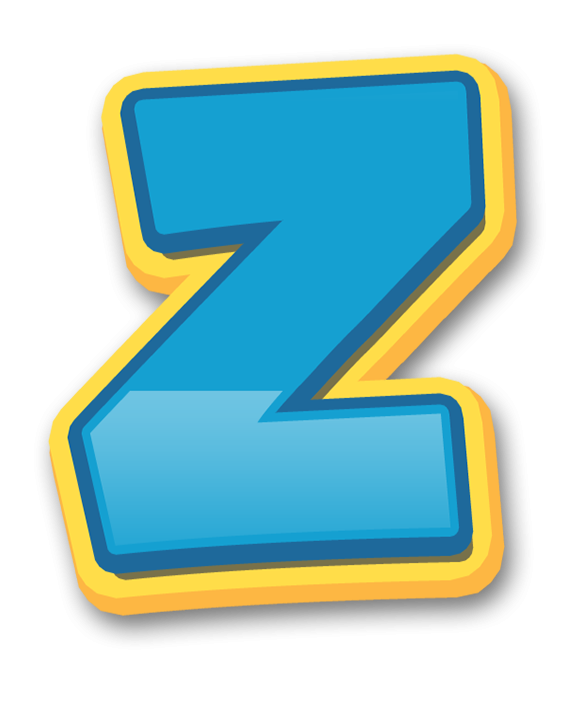 Z Letter Transparent PNG Image