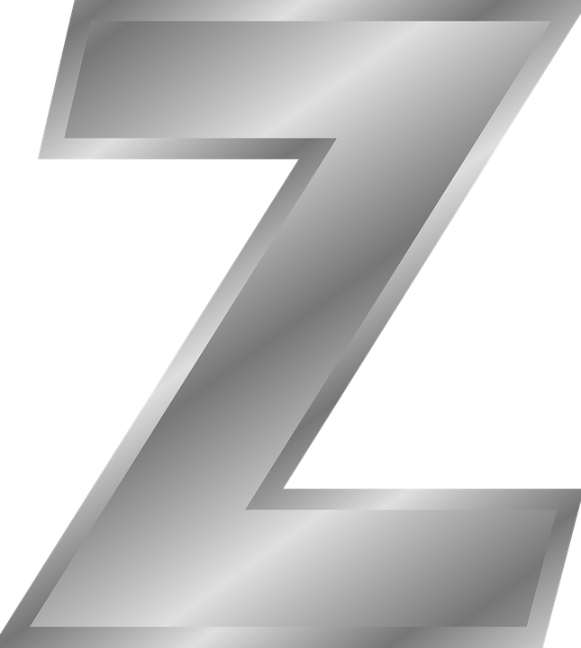 Z Letter Transparent PNG Image