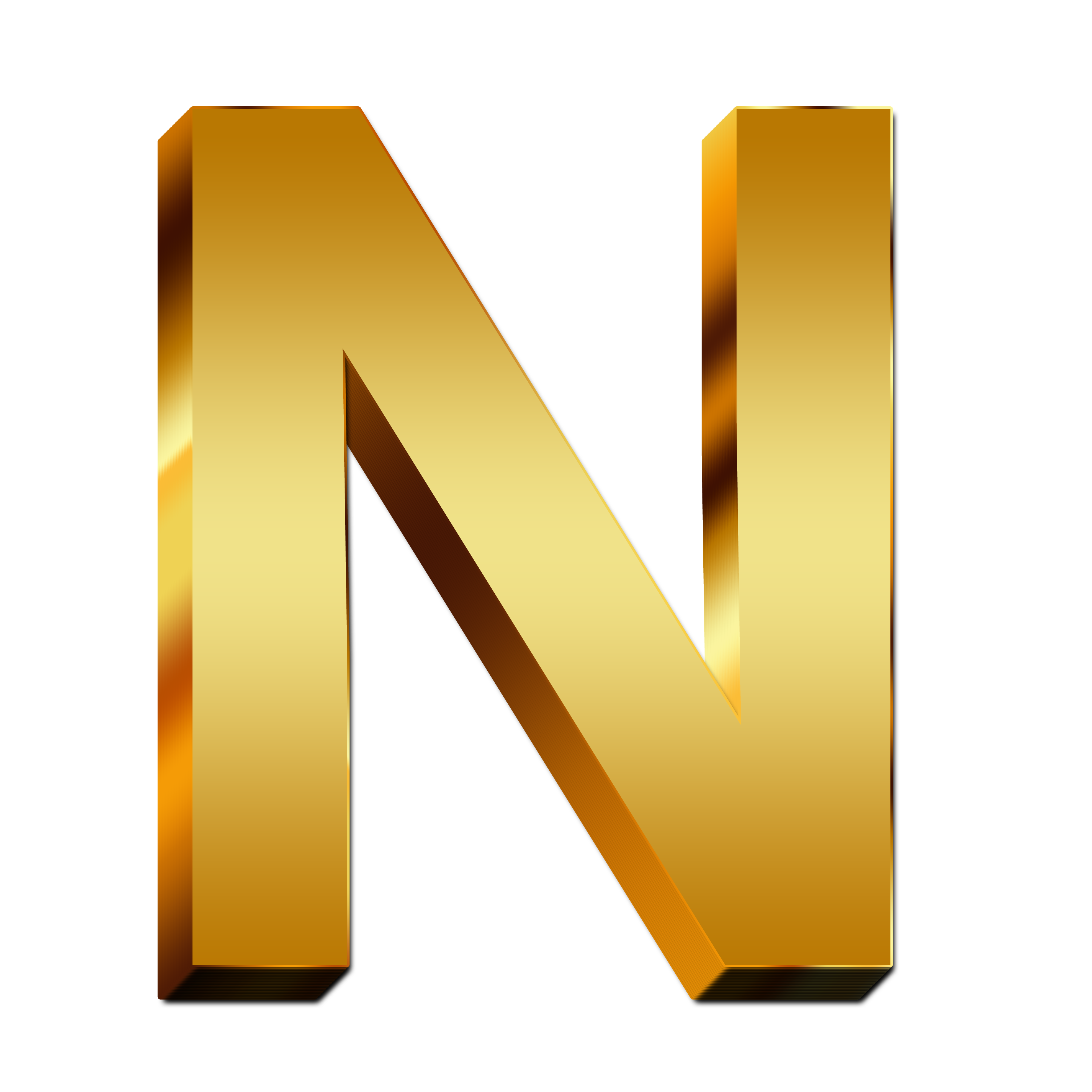 Letter N Transparent PNG Image