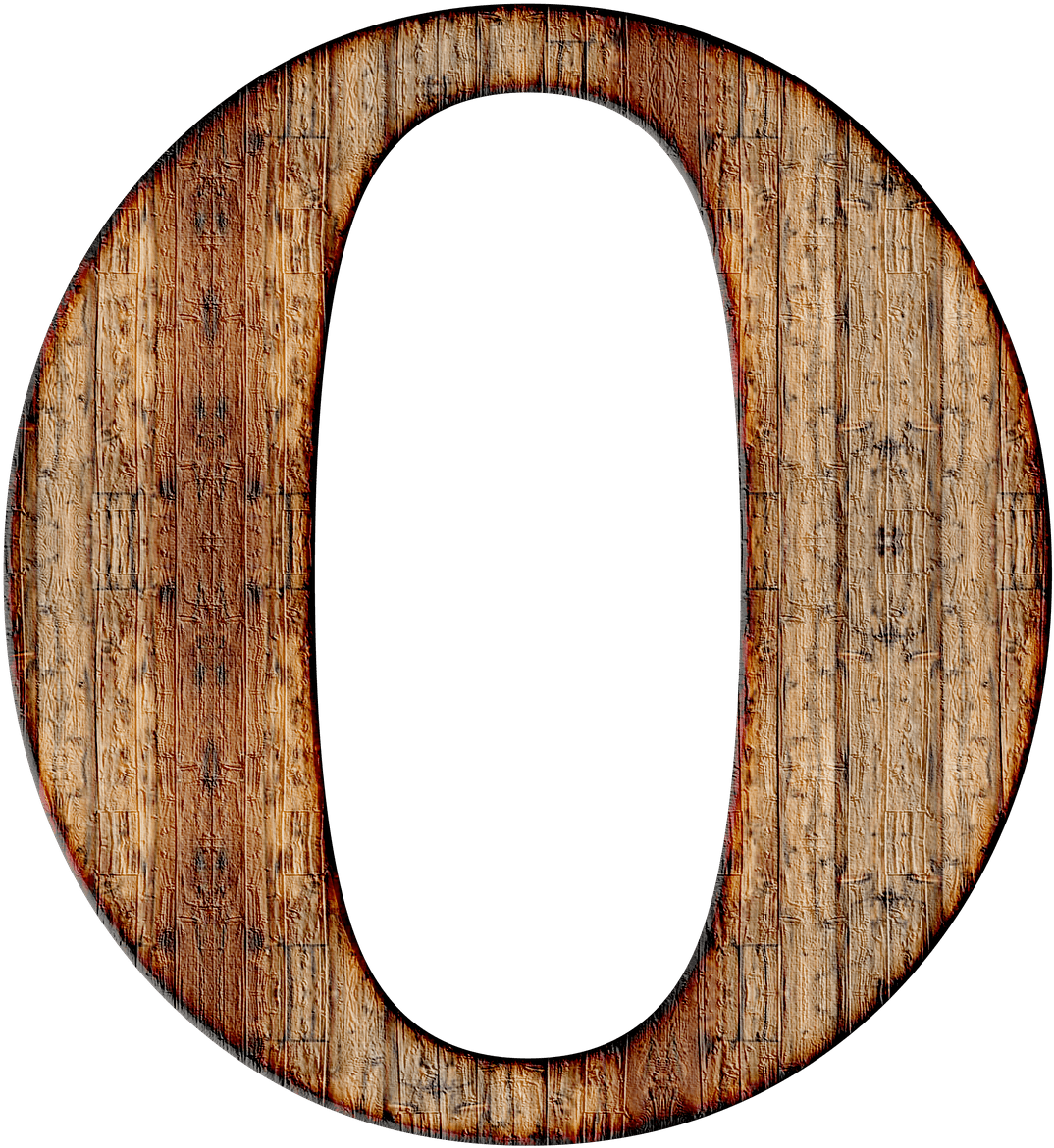 Letter O Transparent PNG Image