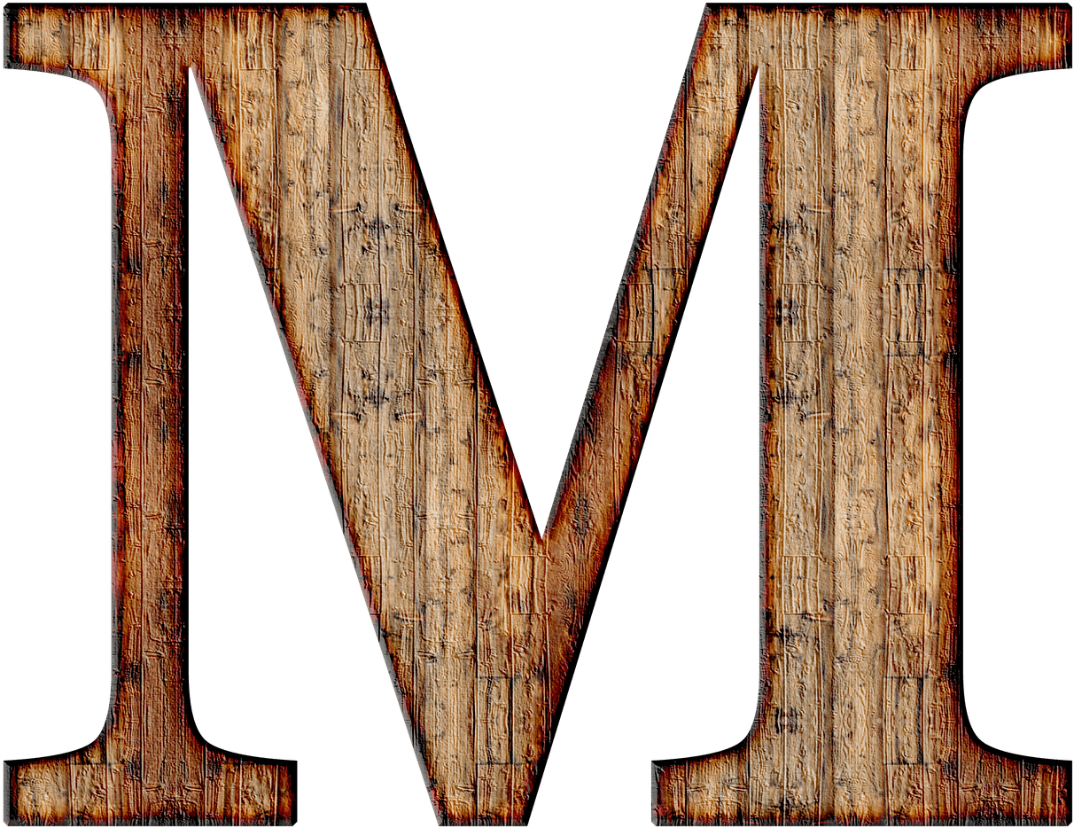 M Letter Transparent PNG Image