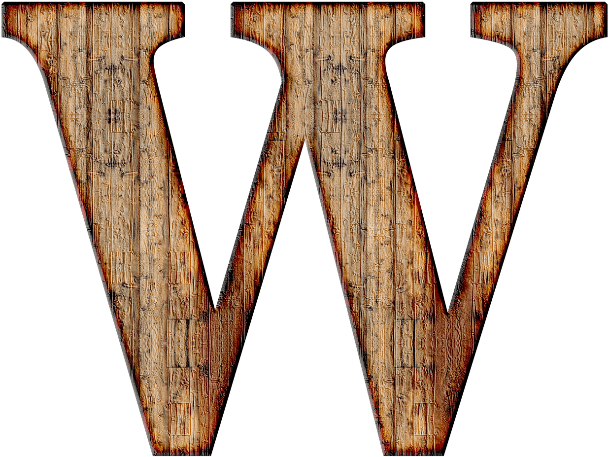 Letter W Transparent PNG Image