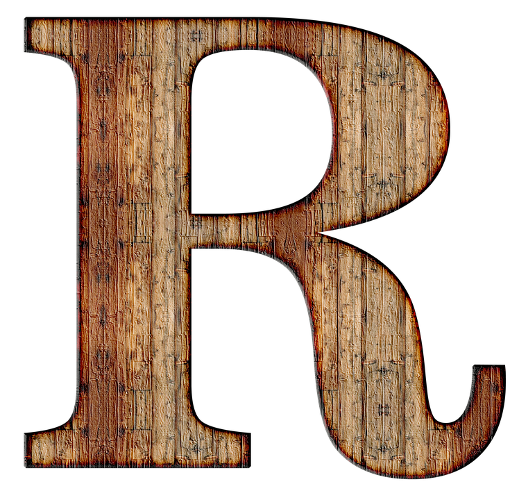 R Letter Transparent PNG Image