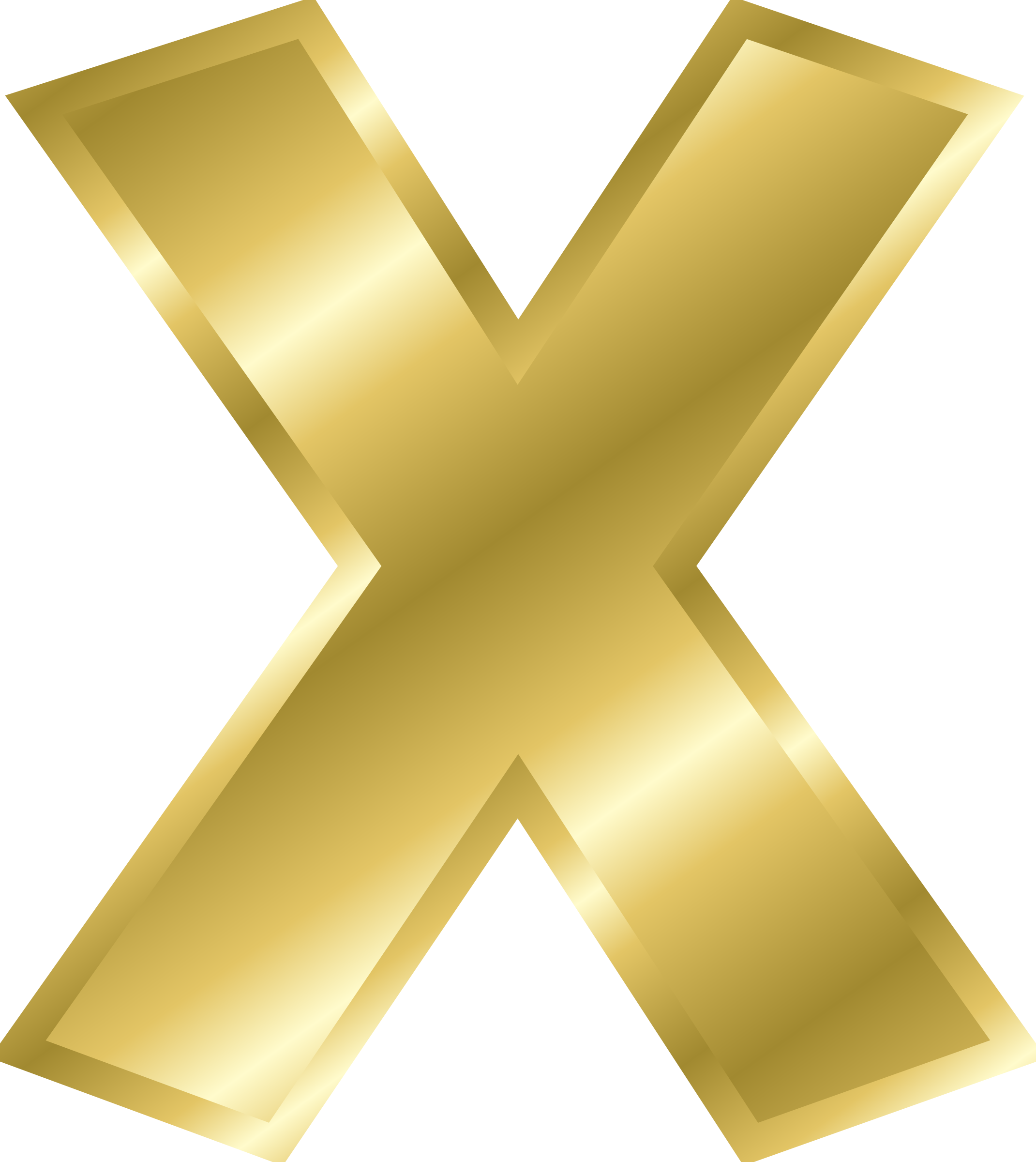 X Letter File Transparent PNG Image