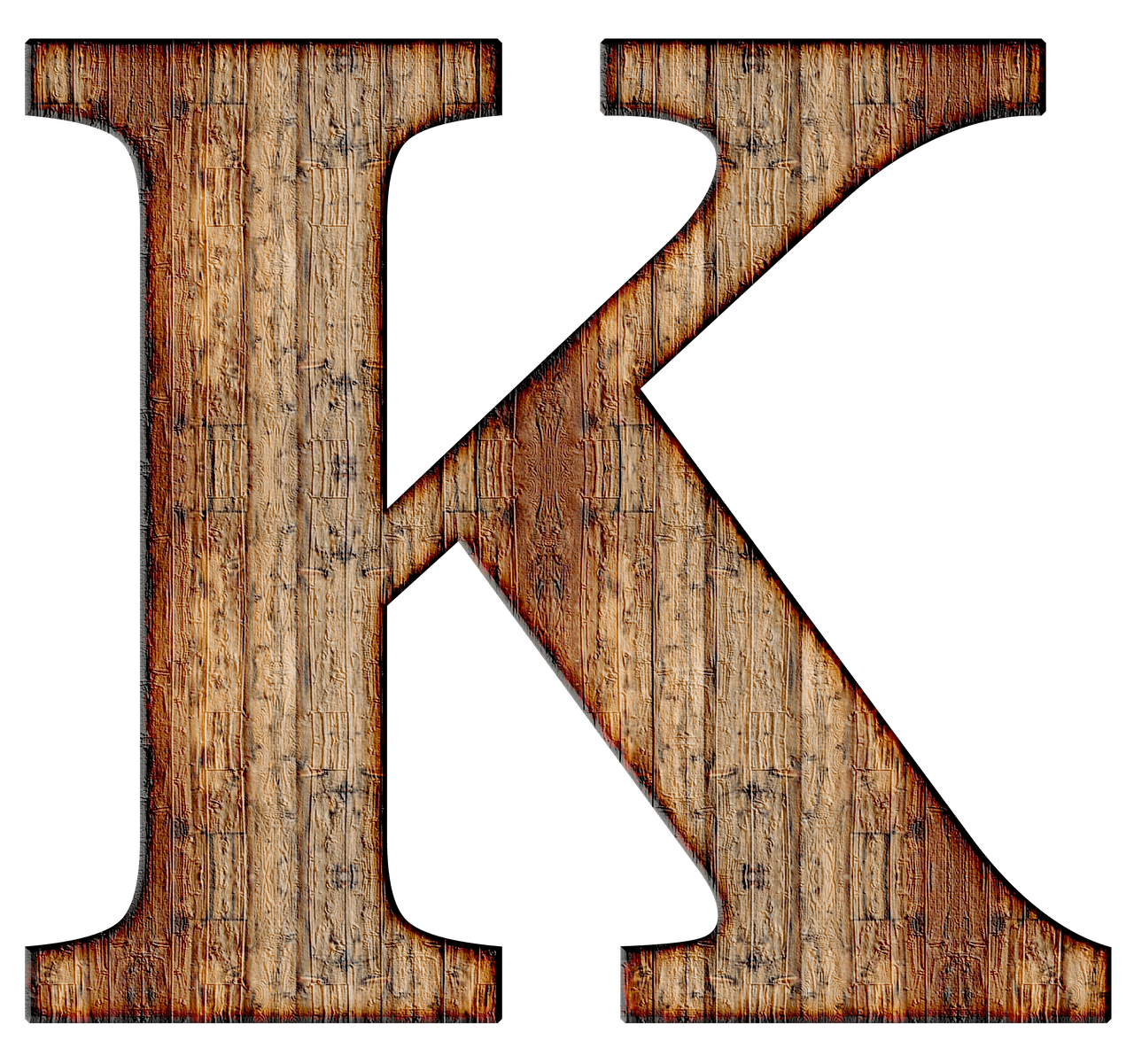 K Letter Transparent PNG Image