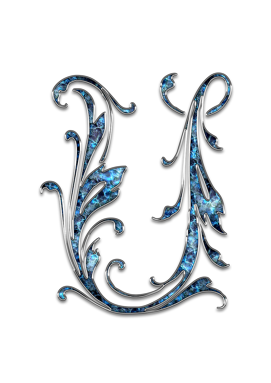 U Letter Transparent PNG Image