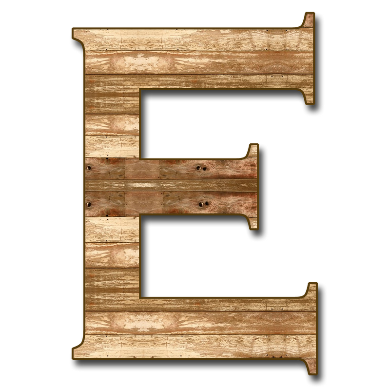 E Letter File Transparent PNG Image