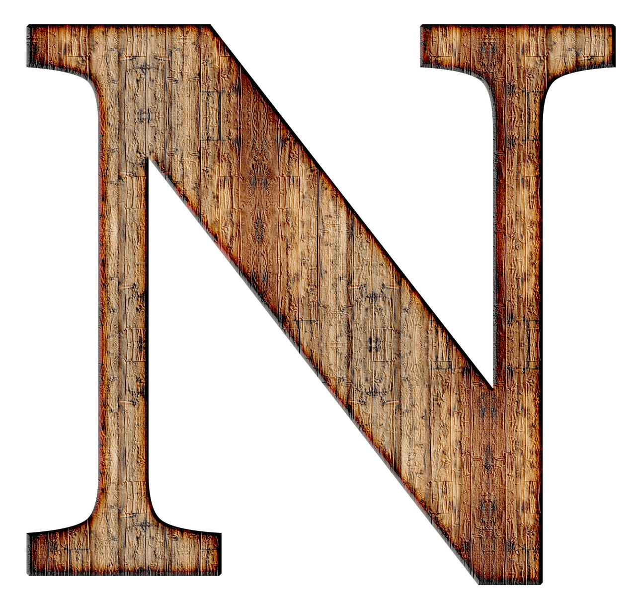Letter N Transparent PNG Image
