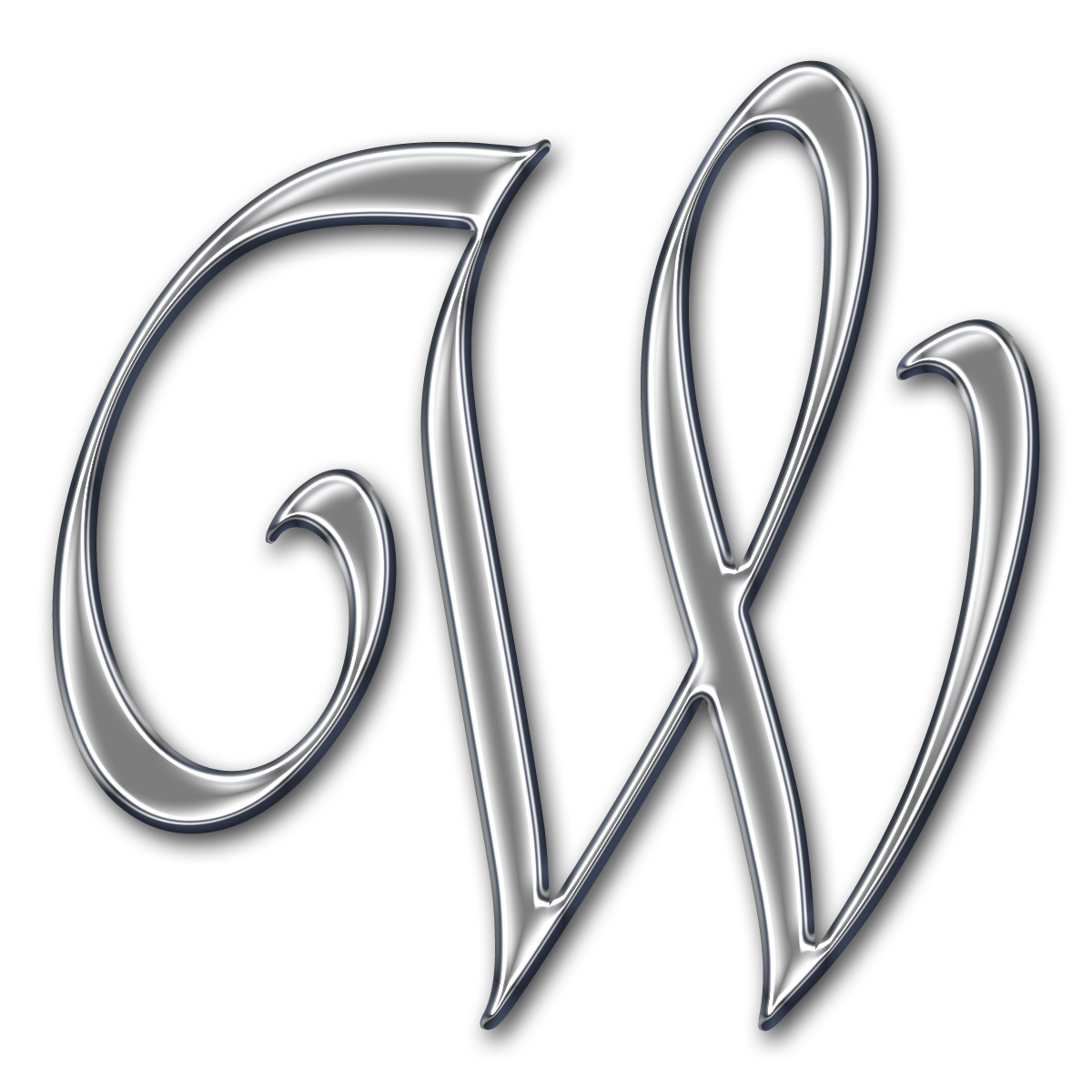 Letter W Transparent PNG Image