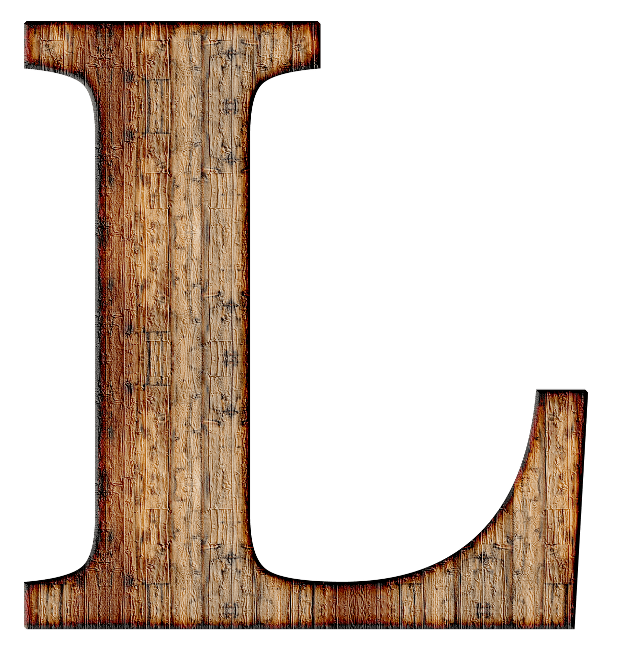 L Letter Transparent PNG Image