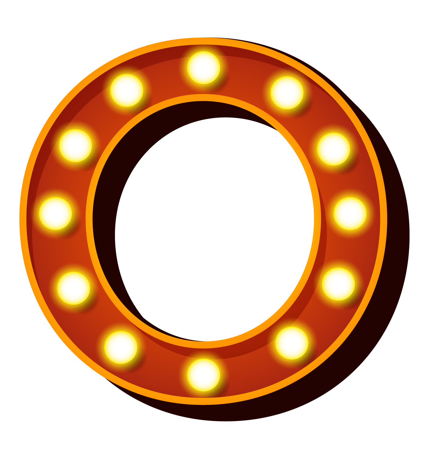 Letter O Transparent PNG Image