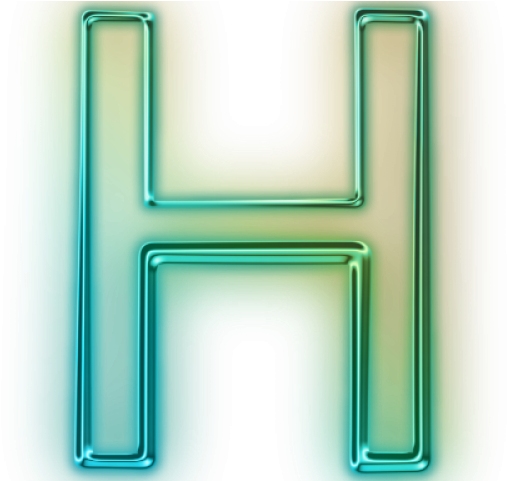 H Letter Transparent PNG Image