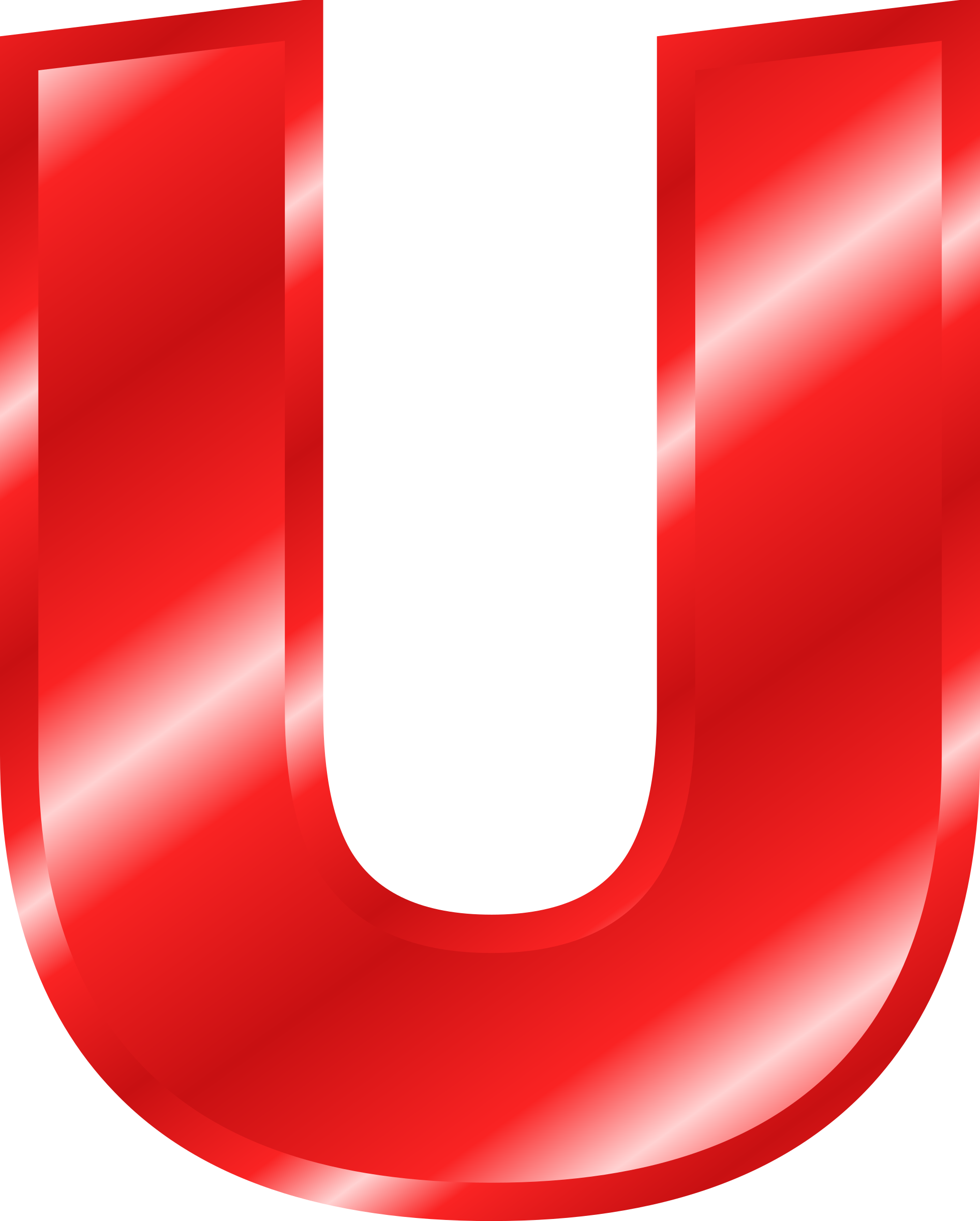 U Letter Transparent PNG Image