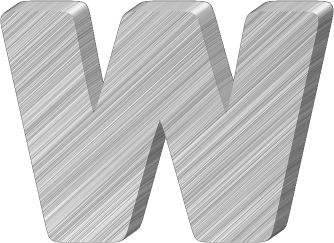 Letter W Transparent PNG Image