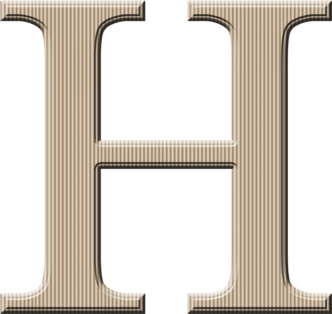 H Letter Transparent PNG Image