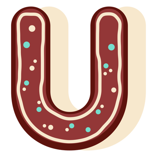 U Letter Transparent PNG Image