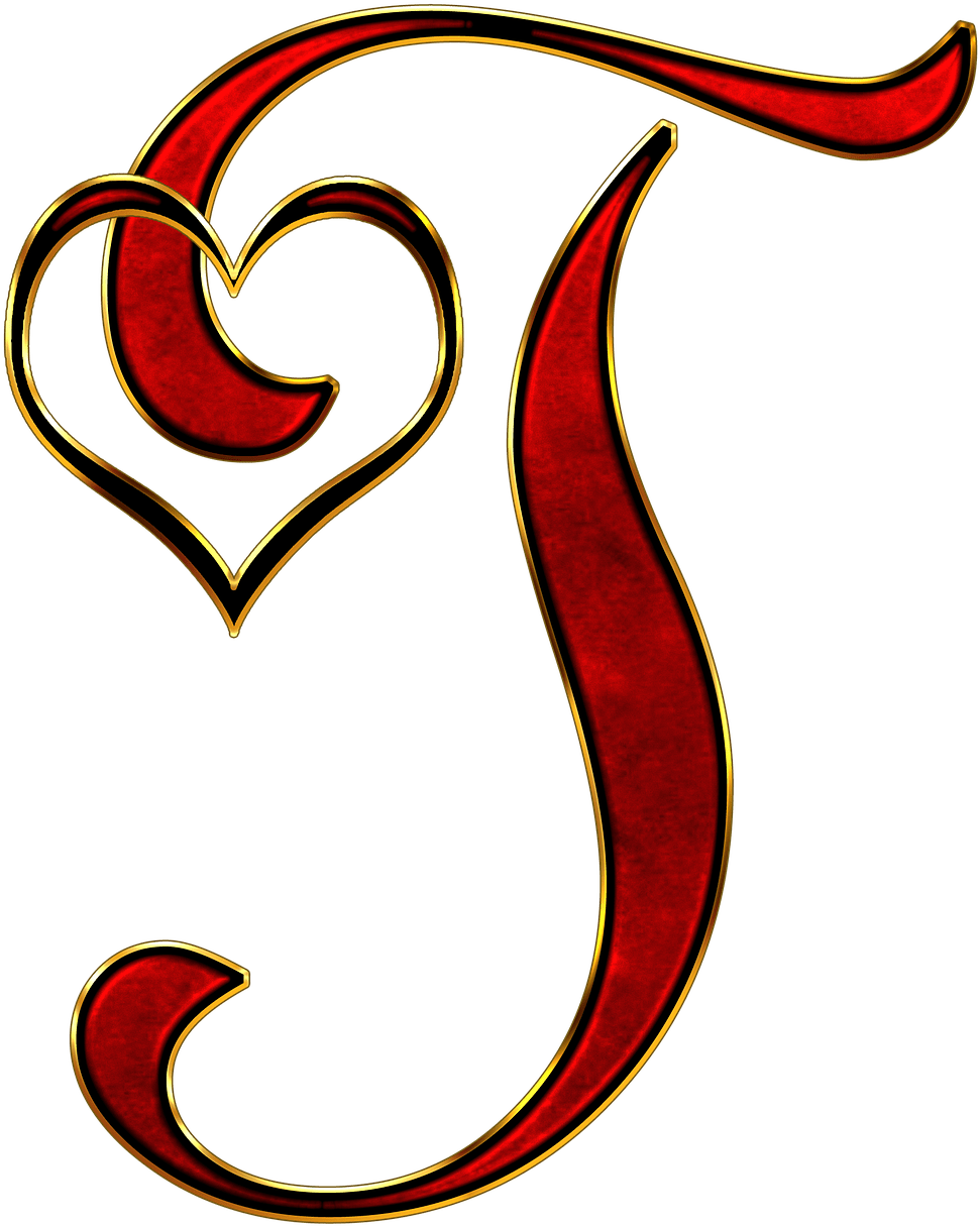 T Letter Transparent PNG Image