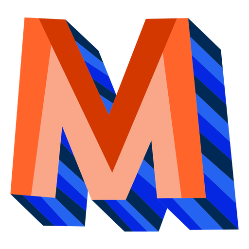 M Letter Transparent PNG Image