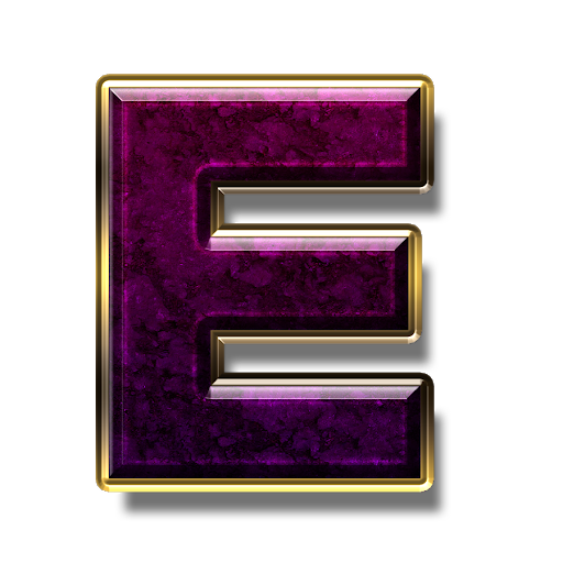 E Letter Transparent PNG Image