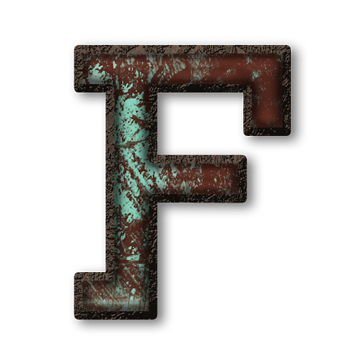 Letter F Transparent PNG Image