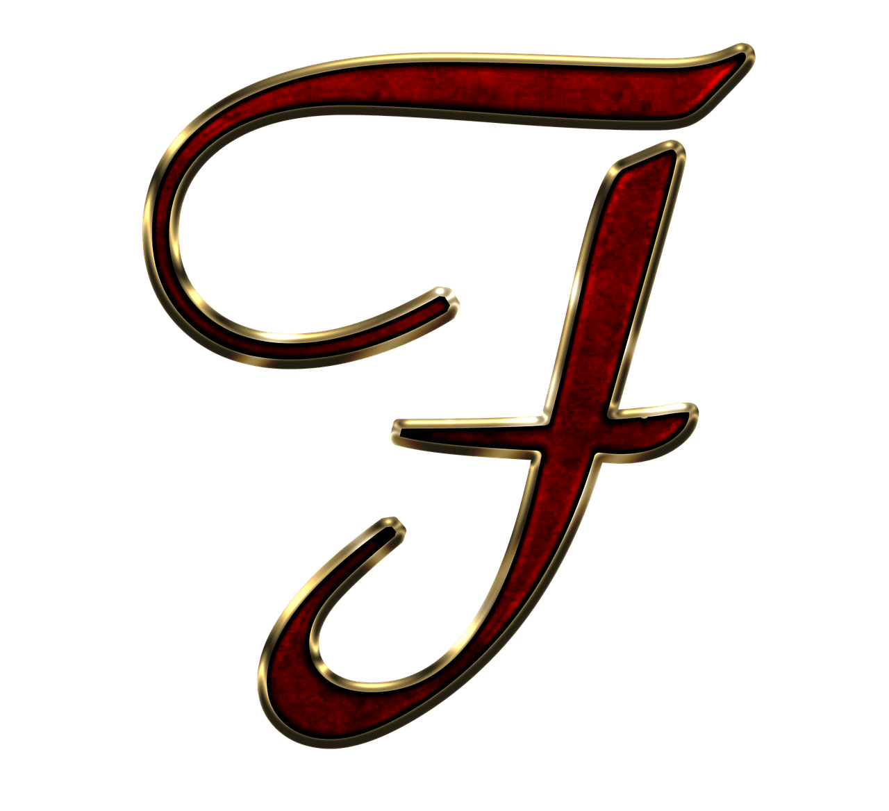 Letter F Transparent PNG Image