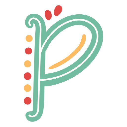 P Letter Transparent PNG Image