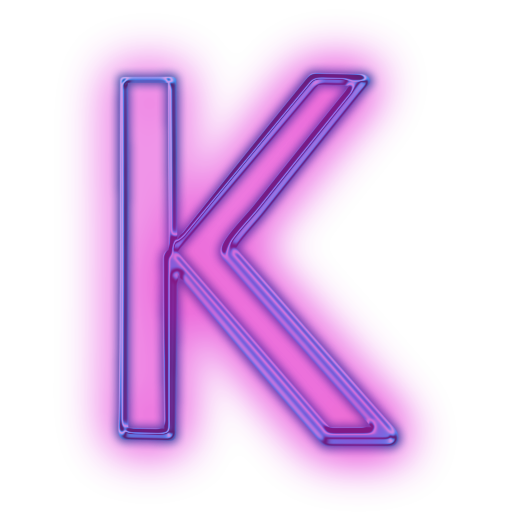K Letter Transparent PNG Image