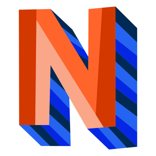 Letter N Transparent PNG Image