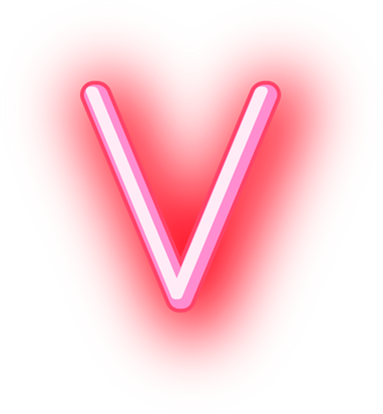 Letter V Transparent PNG Image