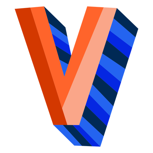 Letter V Transparent PNG Image