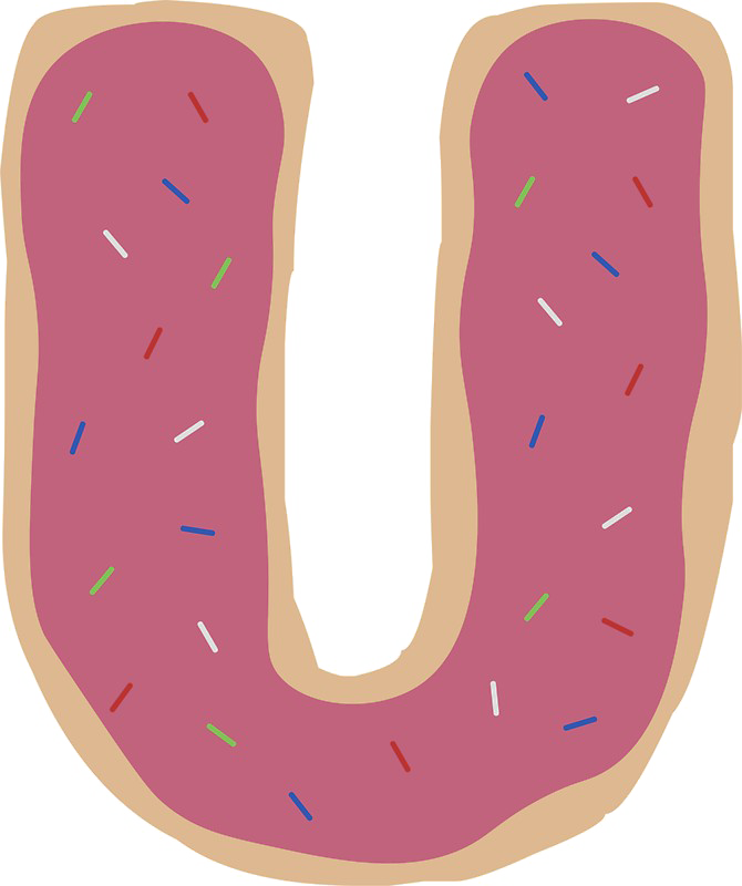 U Letter Transparent PNG Image