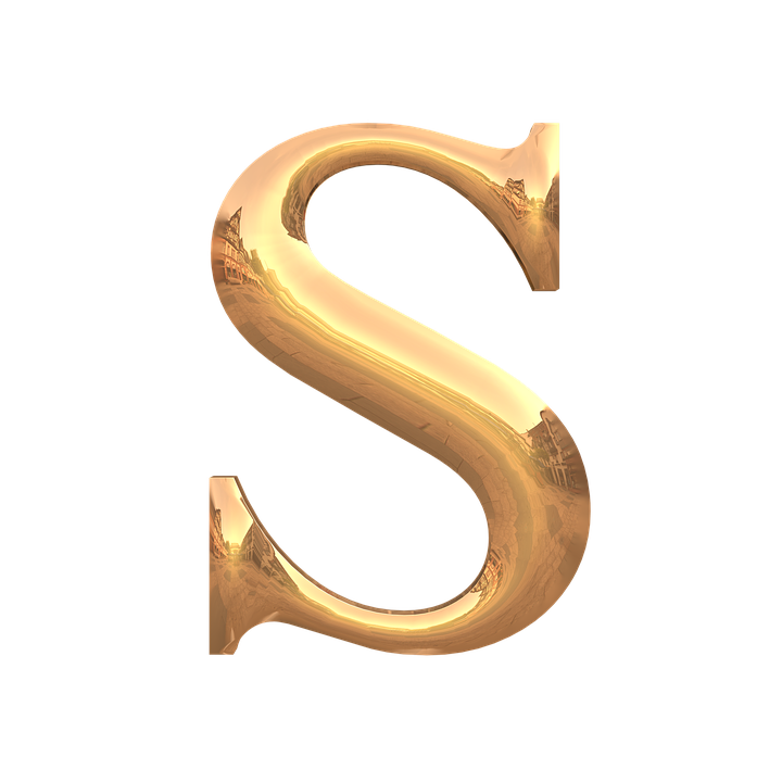 S Letter Transparent PNG Image