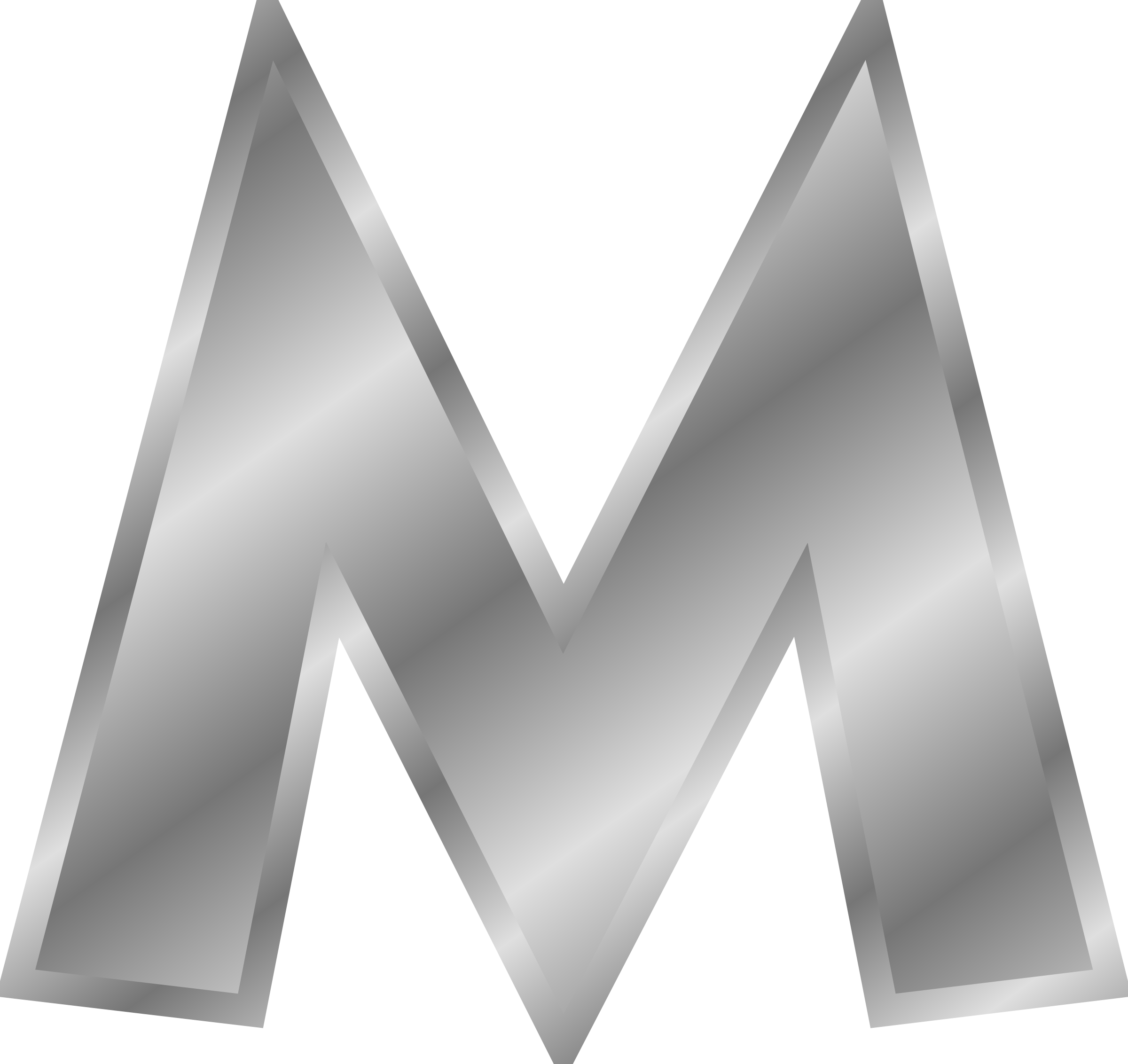 Pic M Letter Transparent PNG Image