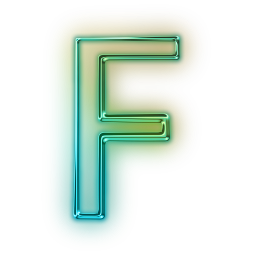 Letter F Transparent PNG Image